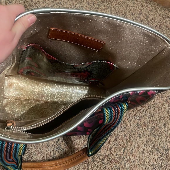 Consuela Bags Consuela Pink Leopard Print Tote Poshmark